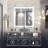 Adorna Frameless LED Lighted Bathroom / Vanity Mirror with Brightness Adjustable, Memory Function, Anti-fog-115147359