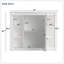 Meuble-lavabo de haute qualité de 36 po avec lavabo supérieur, armoire de rangement moderne, 2 portes à fermeture douce et 2 tiroirs, meuble-lavabo simple-111837230