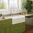 CozyStream 36 in. Farmhouse Apron-Front Single Bowl White Fireclay Kitchen Sink with Bottom Grid and Strainer