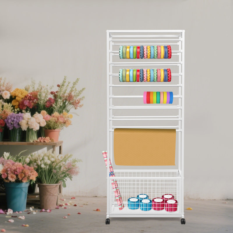 Support autoportant pour porte-ruban, Blanc