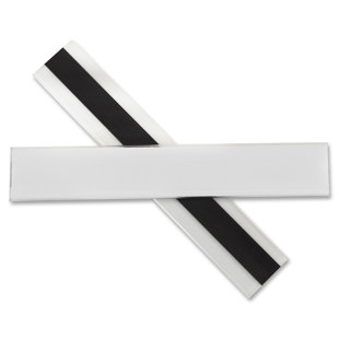 Porte-étiquette magnétique HOL-DEX, transparent, paquet de 10, 3 tailles