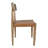 Wogina Solid Back Side Woven Genuine Leather Chair-42821769