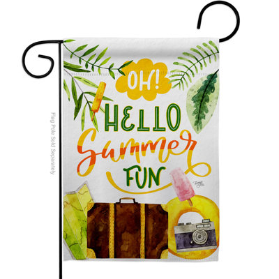Double Sided Polyester Garden Flag