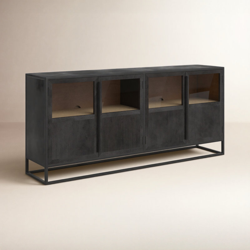 Clementine 80" Sideboard, Black