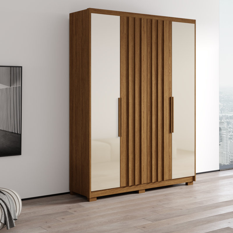 Armoire californienne 69,3 po avec tablettes réglables et tringle