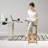 Solid Wood Counter Stool