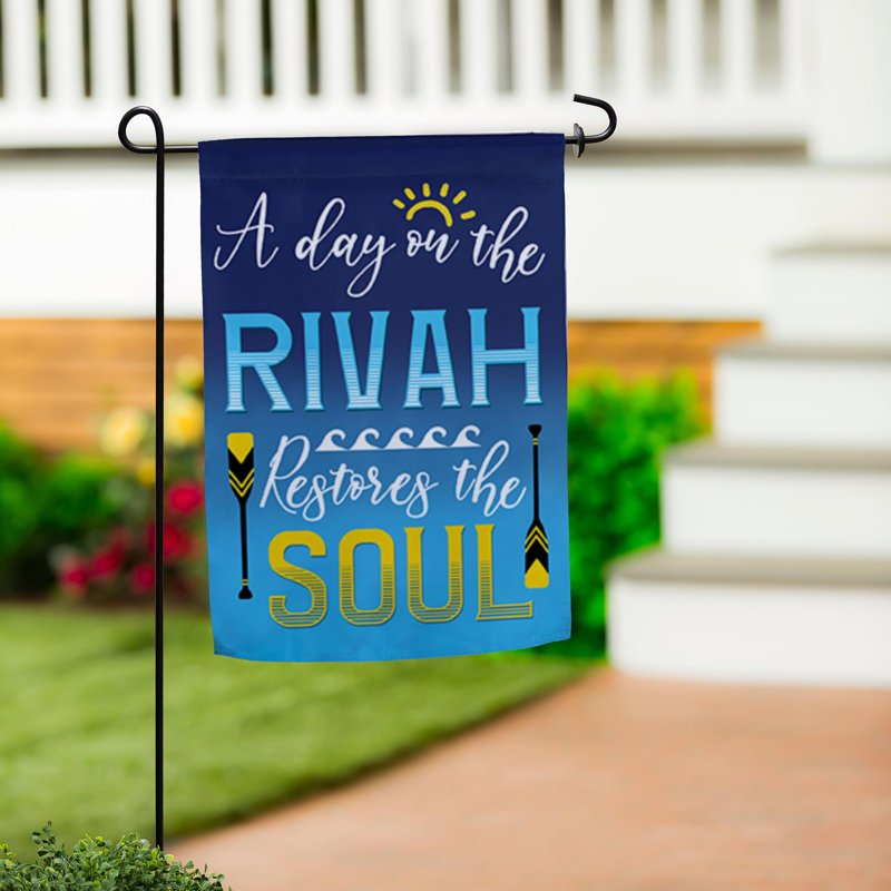 Drapeau de jardin Rivah Soul Suede