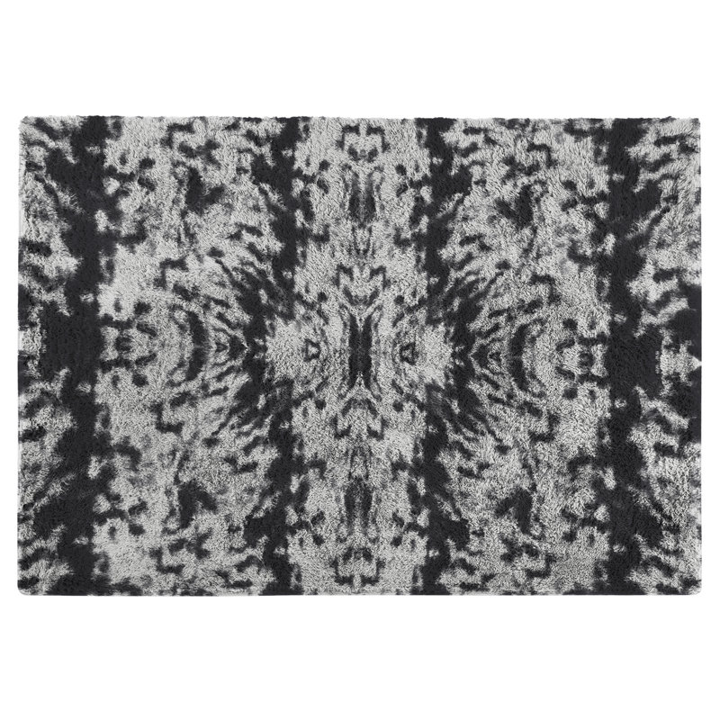 Machine Tufted Shag Area Rug, Rectangle 50 x 80cm