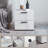 Nestl Wooden Nightstand with 2 Drawers-100255614-100830003
