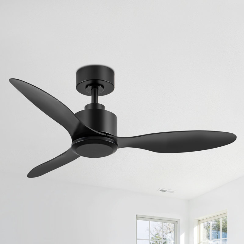 Wendolyne 42" 3-Blade Propeller Lightless Ceiling Fan without Lights