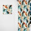 Multicolore motif mosaïque en marbre harmonieux - Rideau obscurcissant en marbre abstrait - 1 panneaux-107611006