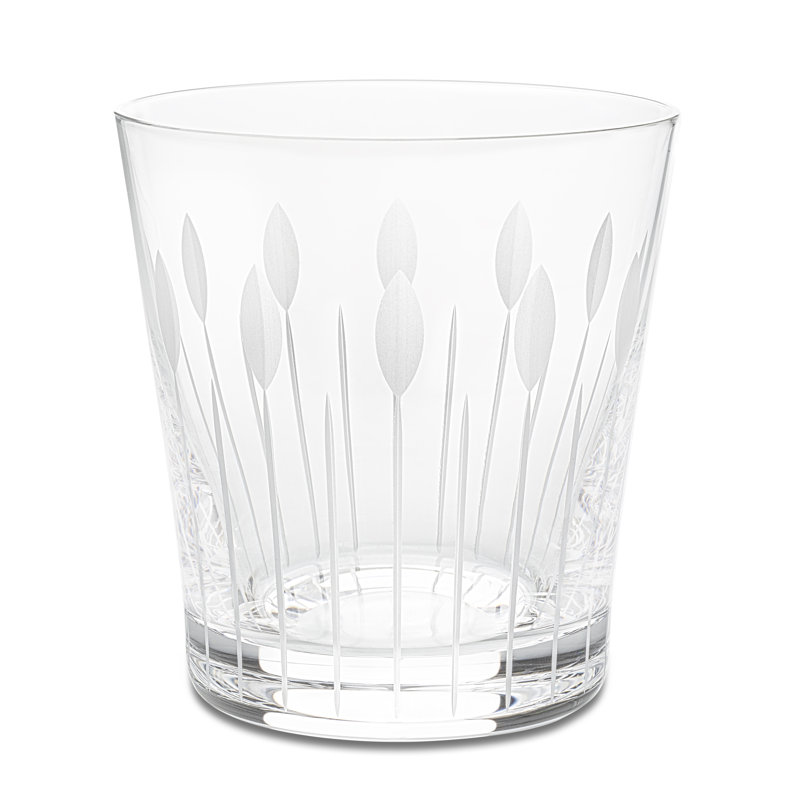 Lotus Crystal Drinking Glass