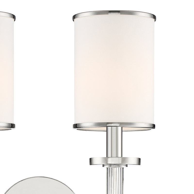 Buntingford Steel Wallchiere, Polished Nickel