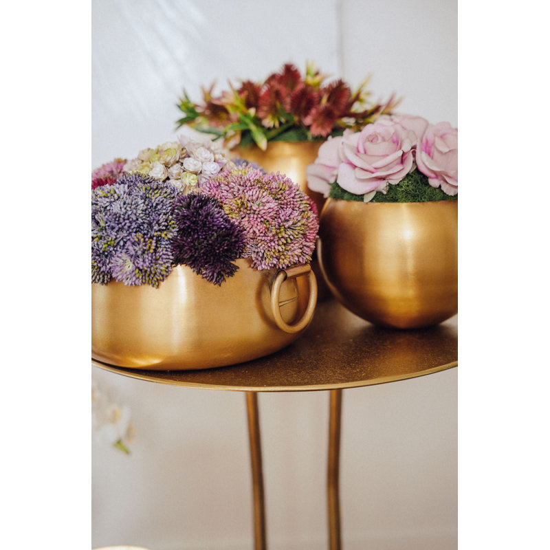 Cillian Realtouch Rose Arrangement, Purple