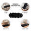 Tapis noir en peau de mouton Bershire-70493701