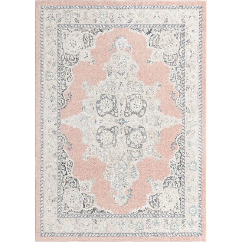Troayurgh Oriental Indoor Rug, Rectangle 10' x 14'