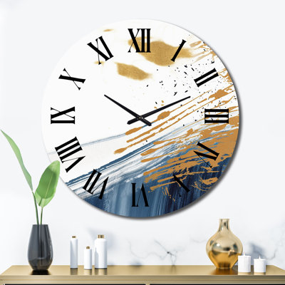 Horloge murale abstraite V