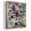 Collage de fruits I, toile encadrée de qualité supérieure - prête à être accrochée-1601984168-1601984175