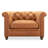 Lyon Full-Grain Genuine Italian Leather Lounge Chair-57140592