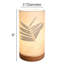 Lampe de table 9" en bambou