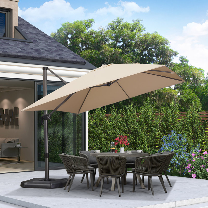 304cm Cantilever Parasol, Beige