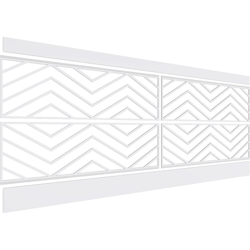 Panneau de lambris H 36 po x l 94 1/2 po x P 5/8 po
