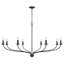 Lustre classique à 8 lumières de style bougie -1516850937