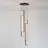 4 - Light Unique Chandelier LED Pendant for High Ceiling Staircase Hallway with Remote-88678623