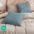 PHF 100% Cotton Waffle Weave Pillow Cover, 2 Pack Elegant Home Decorative Square Throw Pillow Covers for Bed Couch Sofa-124279114-124279122