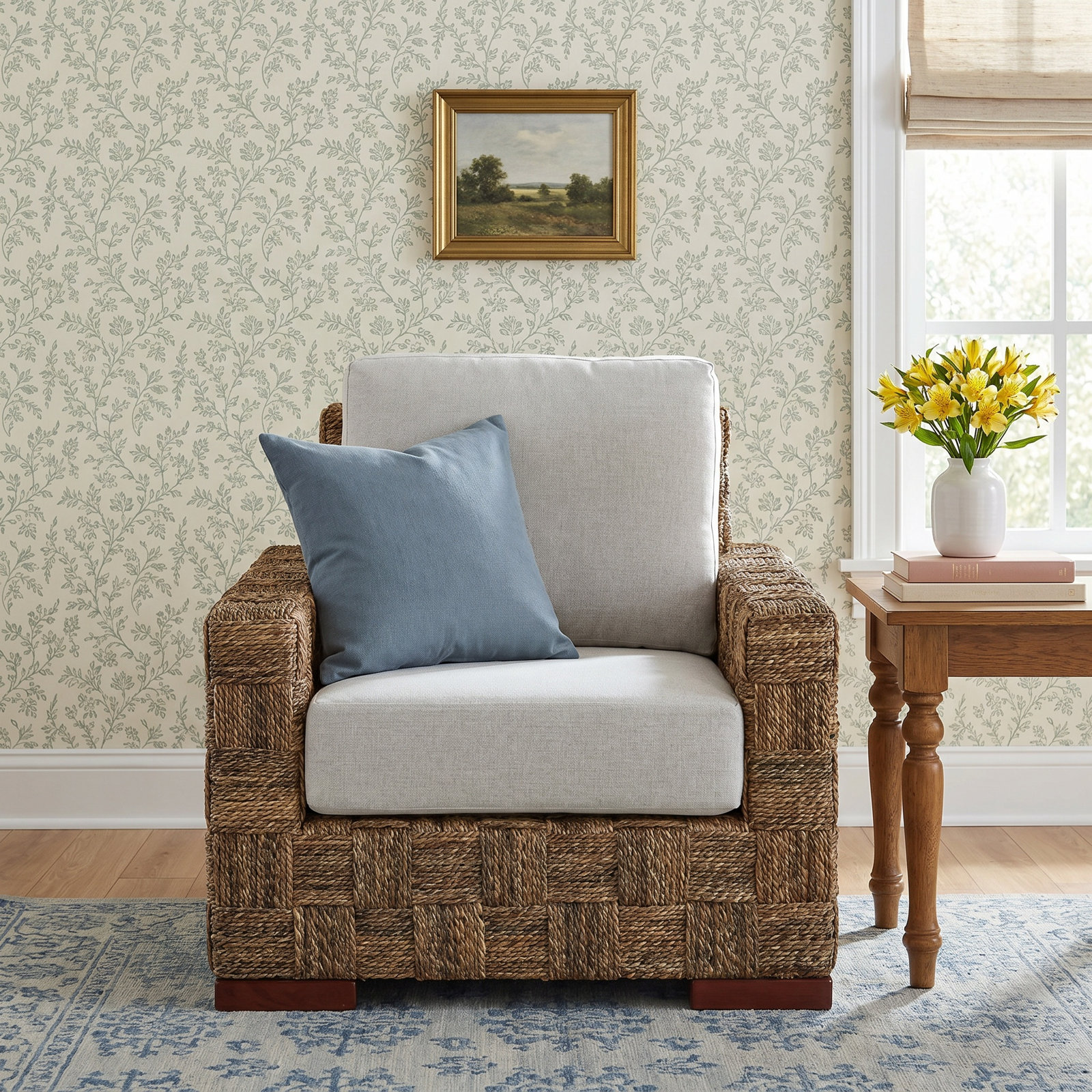 Mahogany Armchair