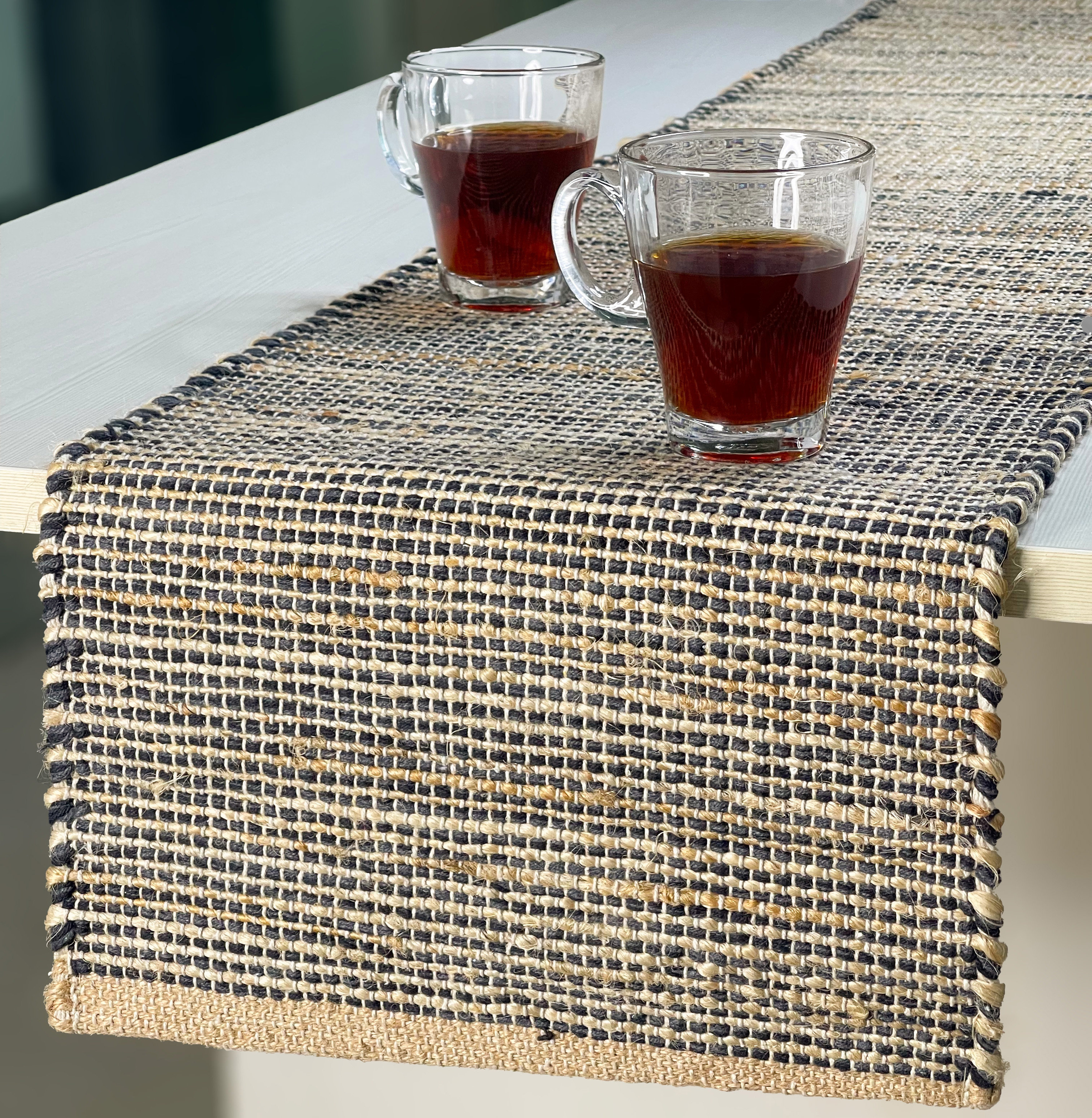 Highland Dunes Pearsall Gingham Table Runner & Reviews | Wayfair