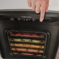 Chefman Touch Screen Electric Food Dehydrator, Black, 6 Trays - Bed Bath &  Beyond - 32736085