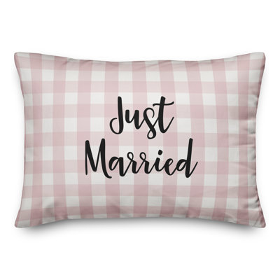  Coussin Just Just Married