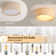 Addae 15.7 in. 3 Light Indoor Flush Mount