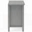 Warm Shaker - Table de chevet - Gris brouillard