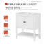 Lavabo de salle de bain 30 po-188488239