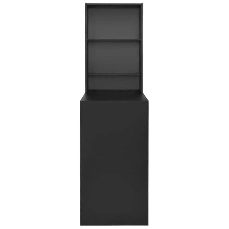 Dourdain Free Form Dining Table, Black, Black