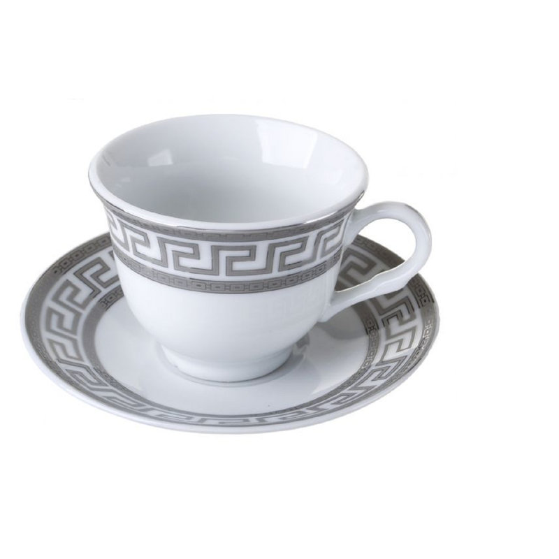 Ensemble de tasse à expresso Kimberwood, Argent