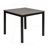 5-Piece Counter Height Table Set With 4 Chairs, Counter Height Table Set For 4 With Chairs, Wooden Counter Height  Table Set For Kitchen, Dining Room, Black Two Tone-1630950204-1630950194
