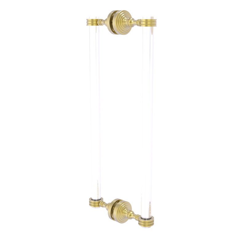 Ensemble de poignées pour appareils centraux 18 "Pacific Grove, Laiton satiné