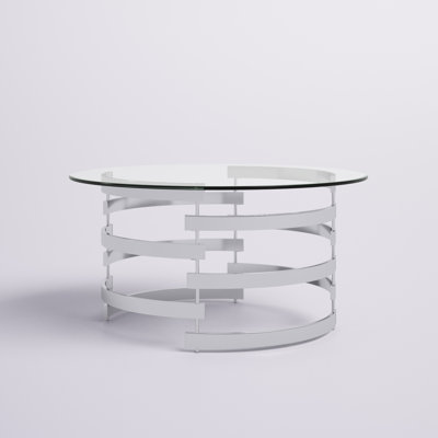 Arkesha Glass Top Coffee Table