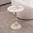 Vintage Metal Coffee Table End Table, Round Side Table For Sofa Bedside Nightstand, Accent Table Decorative Small Space Living Room Bedroom
