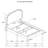 Victorialynn Upholstered Queen Panel Bed Grey-100544919-100544920