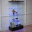 Vitrine moderne en verre avec 2 grands tiroirs-1592967203