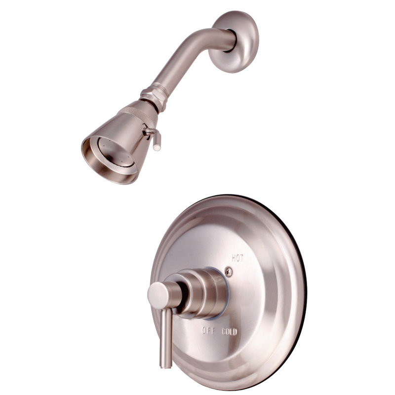 Kingston Brass Concord Single-Handle Pressure Balanced Shower Faucet, Brushed Nickel