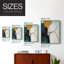 Reproduction encadrée ABSTRACT Series DCX - bois massif-2145703604-2145703605