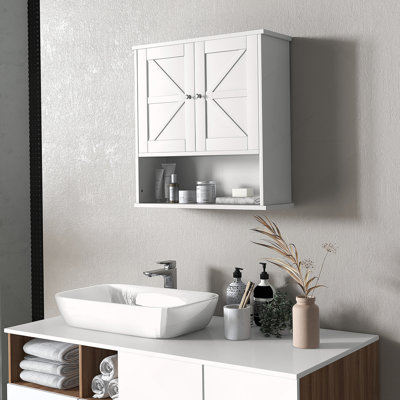 Armoire de rangement de salle de bain murale, armoire à pharmacie, armoire de salle de bain moderne avec miroir