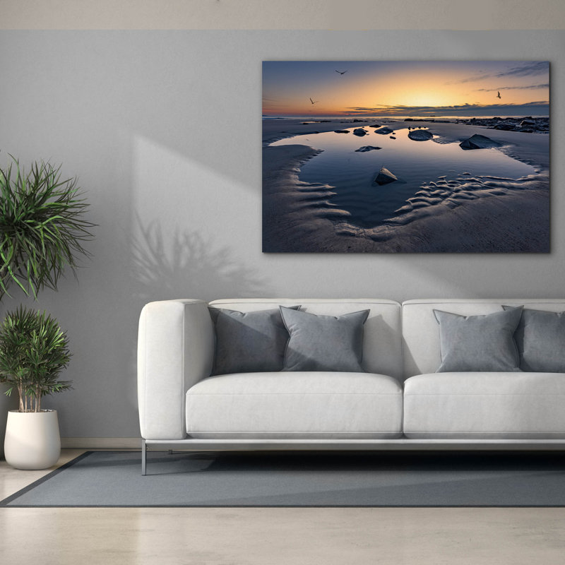 "Epic Graffiti" Wells Beach Solitude "par Rick Berk, art mural sur toile