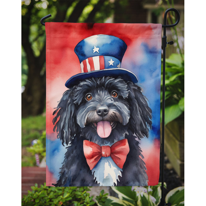 Drapeau patriotique du jardin américain, Puli