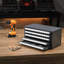 Drill Bit Dispenser Cabinet, Five-Drawer Drill Bit Organizer Cabinet for 33/64" to 63/64"